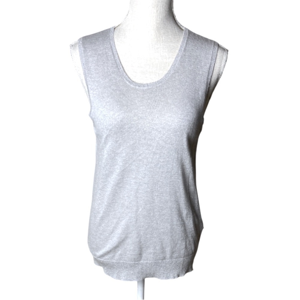 ESCADA SPORT Salofta Sleeveless Sweater Ash Gray - M